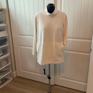 J. Jill Cream Mockneck Fleece size Large